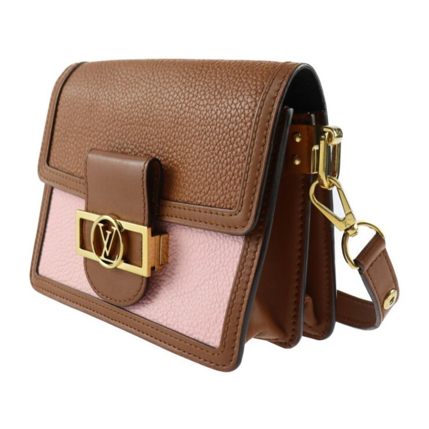 Louis Vuitton Dauphine Mini  Leather Shoulder Bag ()