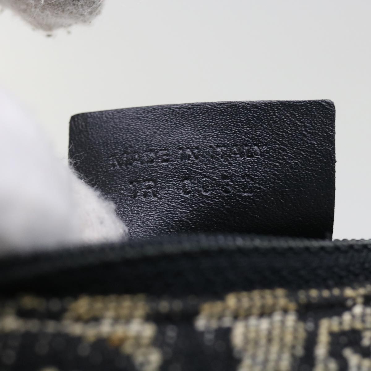 Dior Saddle  Canvas Clutch Bag ()