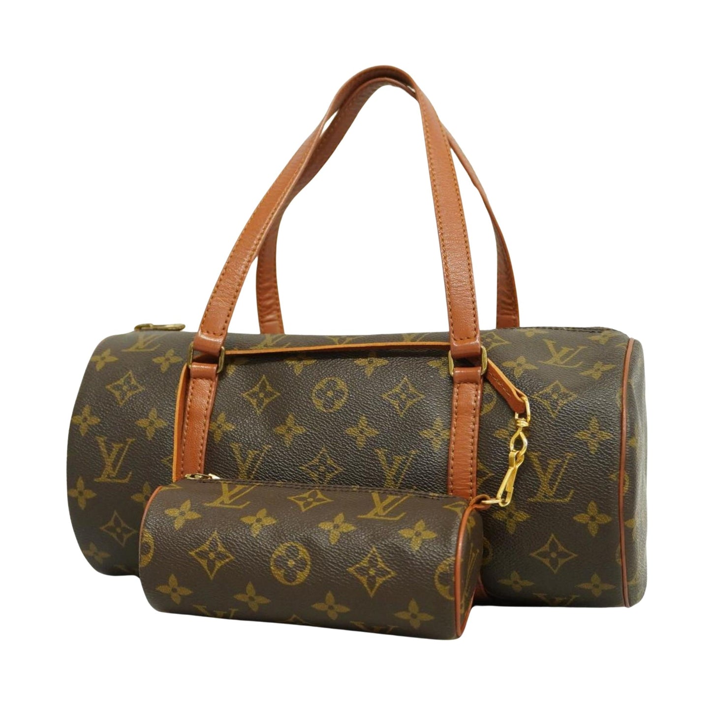 Louis Vuitton Papillon  Canvas Shoulder Bag ()