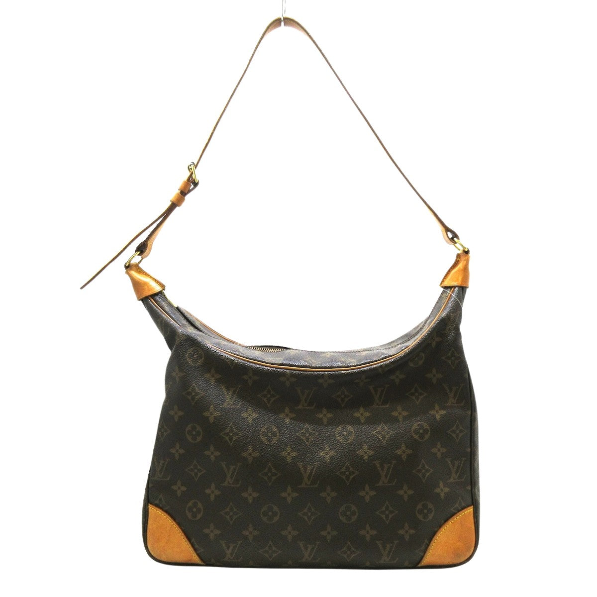 Louis Vuitton Boulogne  Canvas Shoulder Bag ()