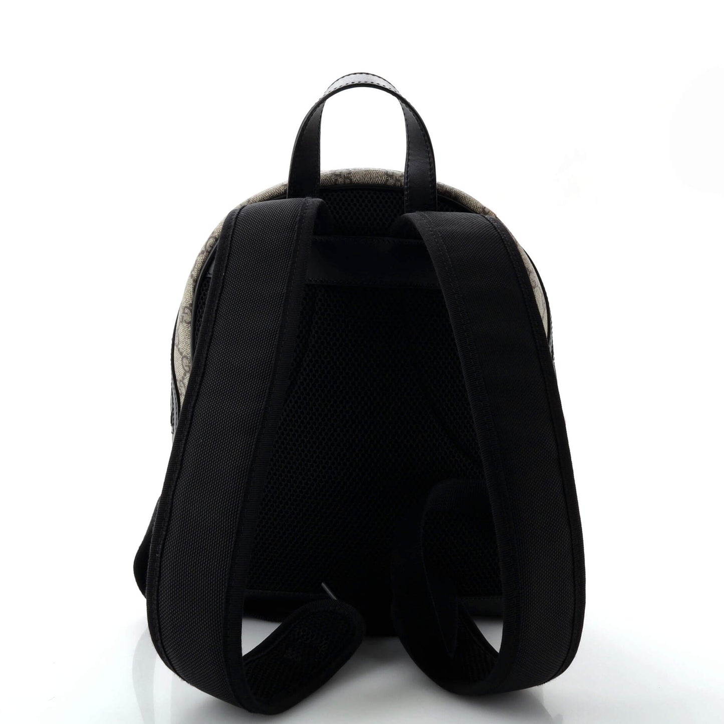 Zip Pocket Backpack GG Coated Canvas Small