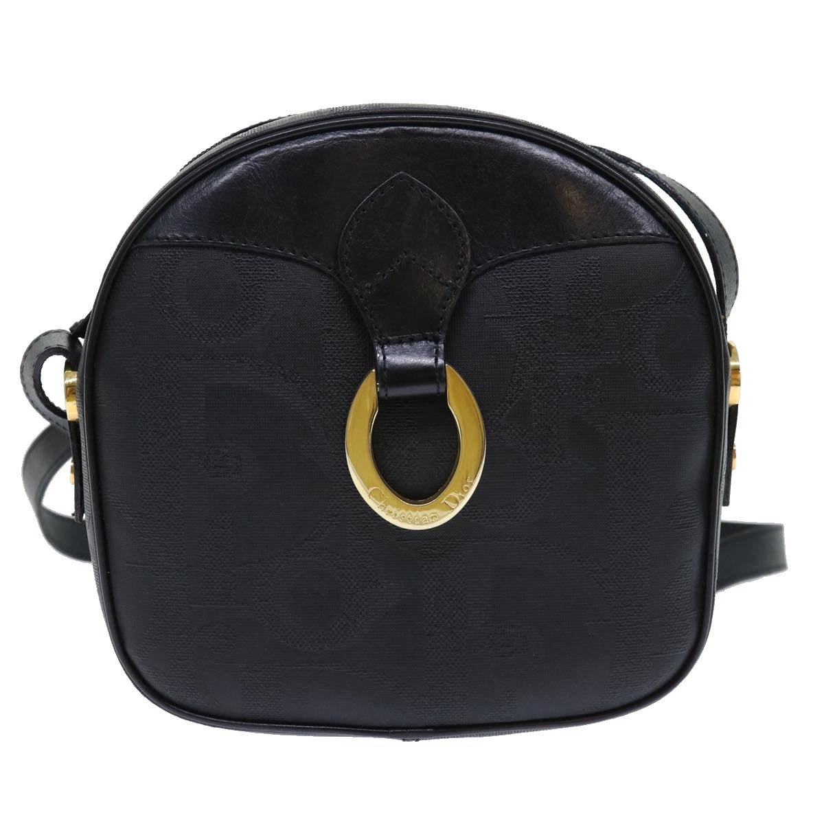 Dior Oblique  Leather Shoulder Bag ()