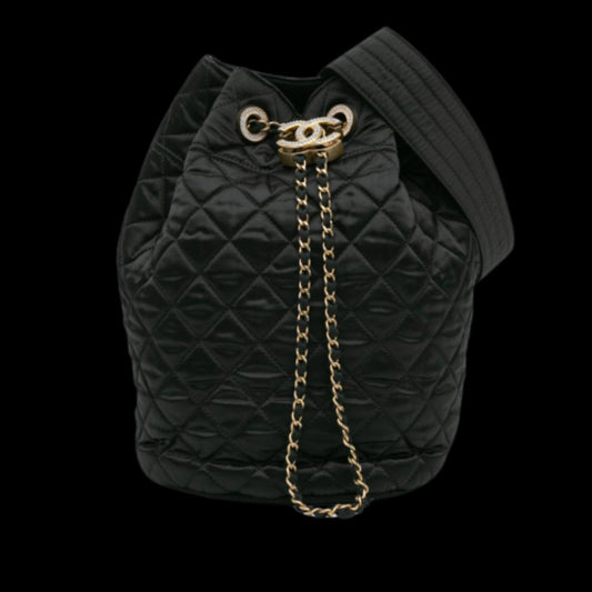 Black Nylon Chanel Crossbody Bag
