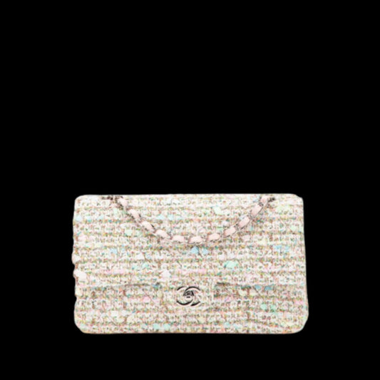 Pink Leather Chanel Crossbody Bag