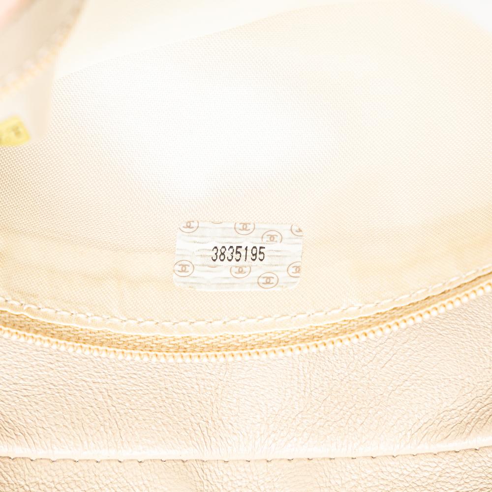 Pink Leather Chanel Crossbody Bag