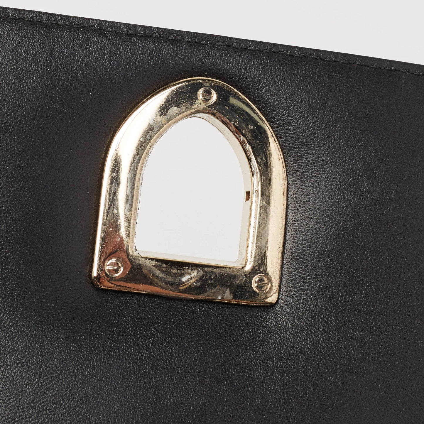 Dior  Leather Medium Diorama Flap Shoulder Bag