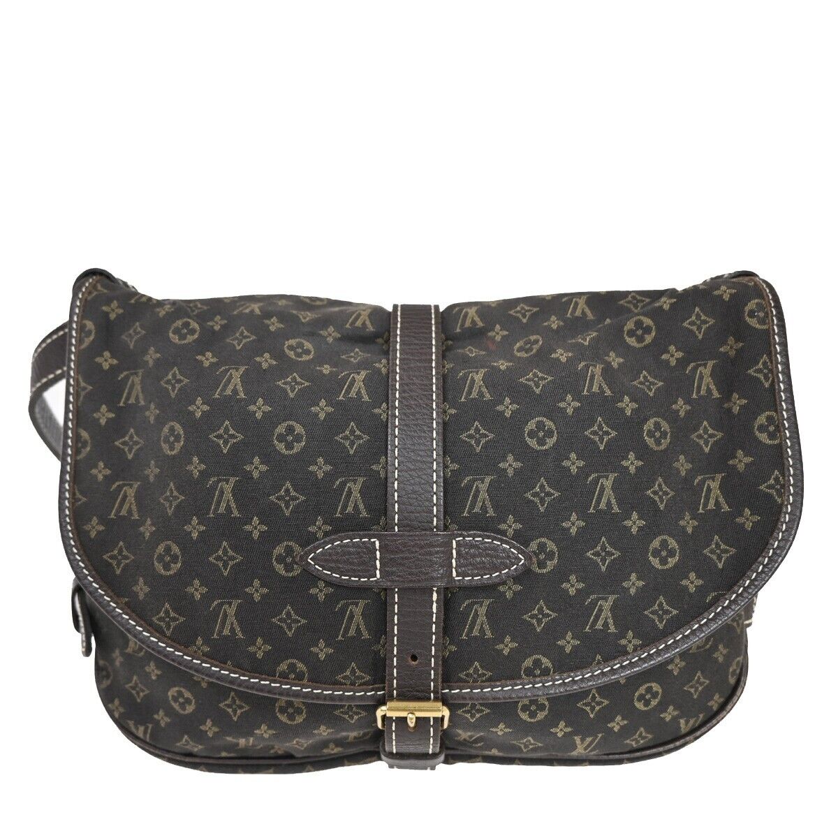 Louis Vuitton Saumur 30  Canvas Shoulder Bag ()