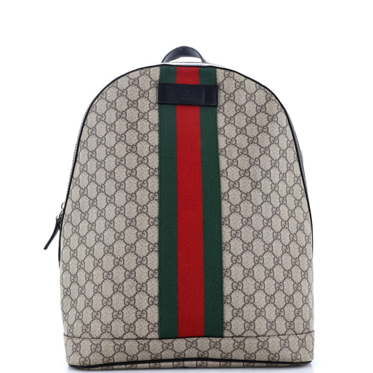 Web Backpack GG Coated Canvas Medium