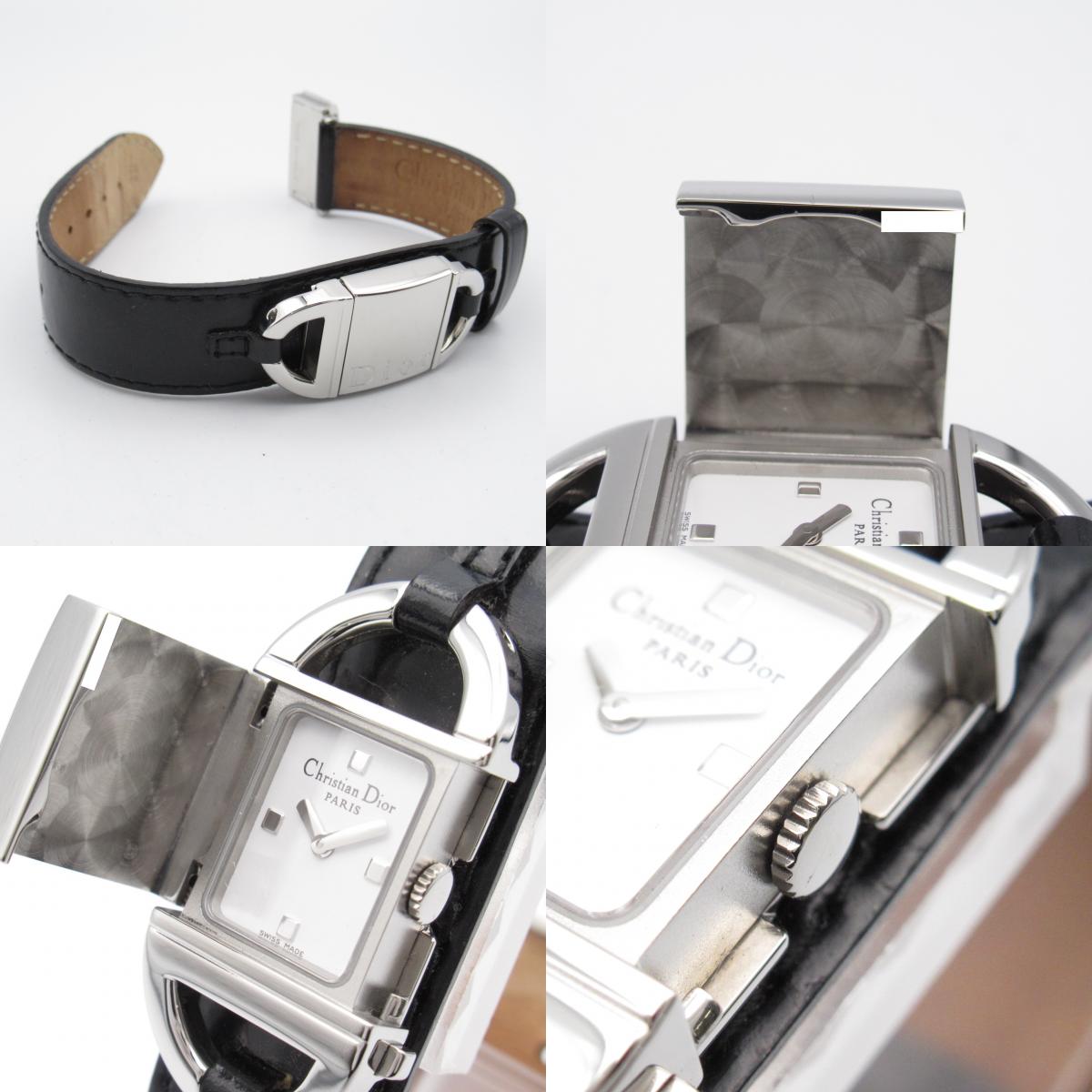 Dior Dior Panthera  Watch Stainless Steel Leather Belt  White D78-100