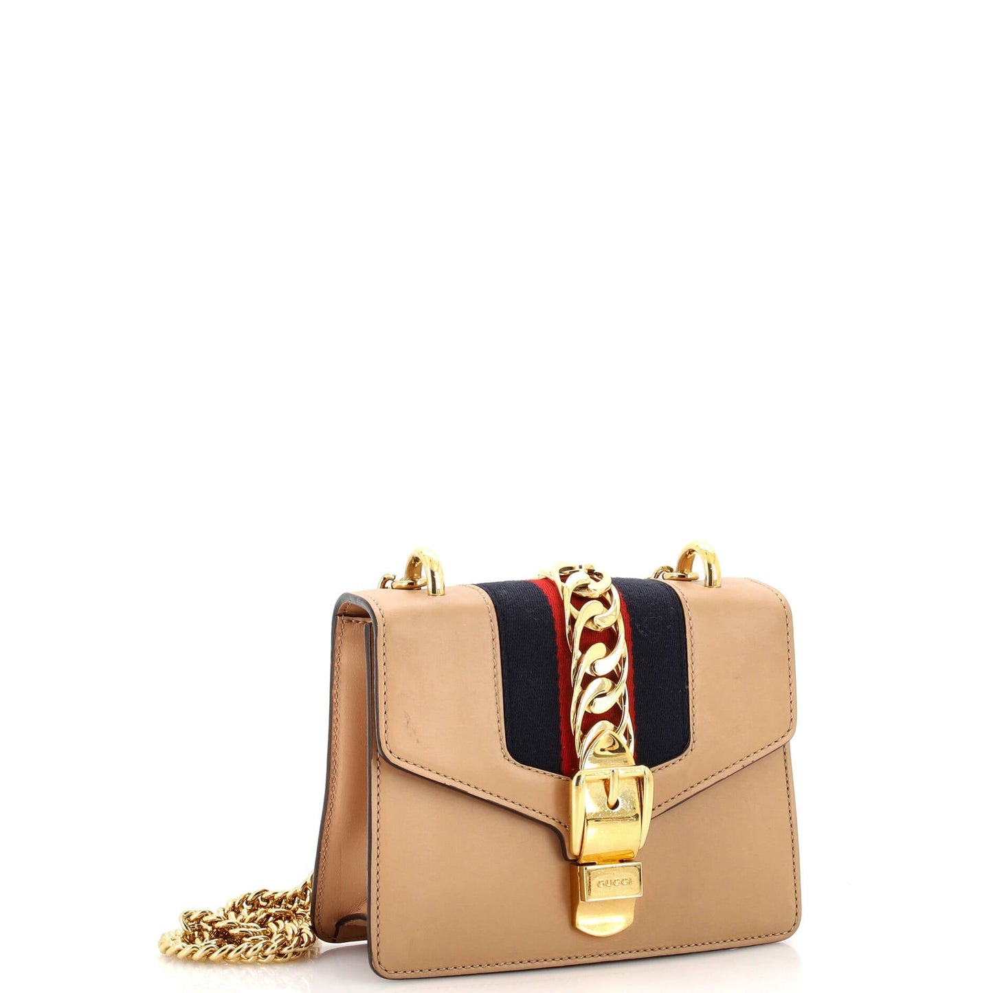 Sylvie Chain Shoulder Bag Leather Mini