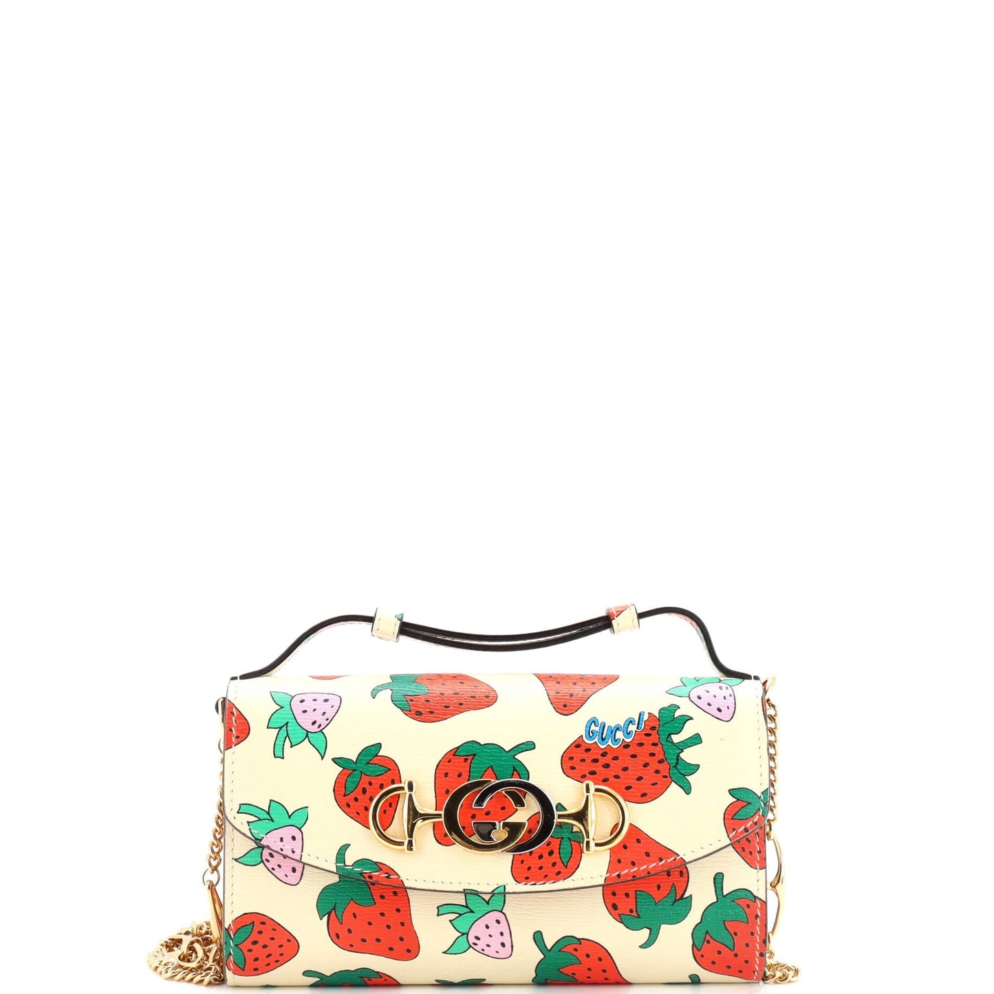 Zumi Shoulder Bag Printed Leather Mini