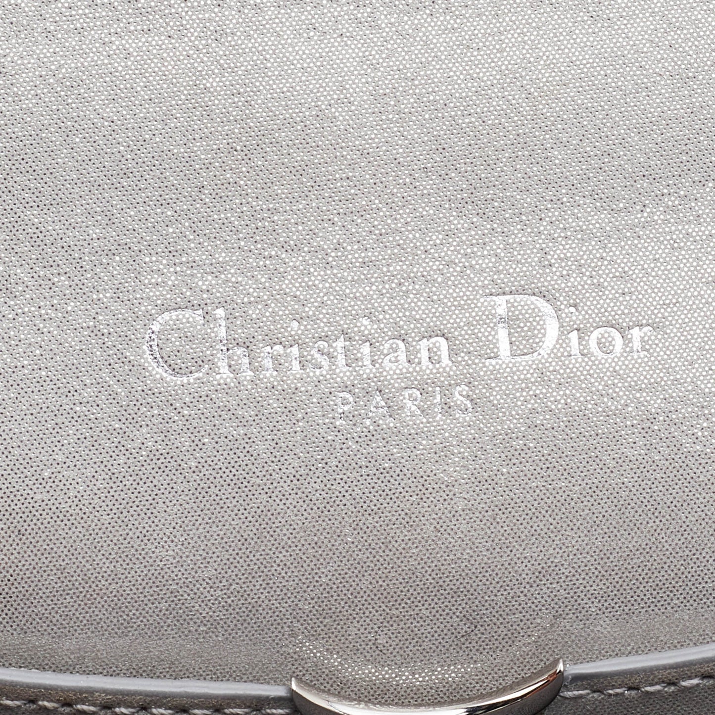 Dior Shimmering Leather Mini Diorama Crossbody Bag