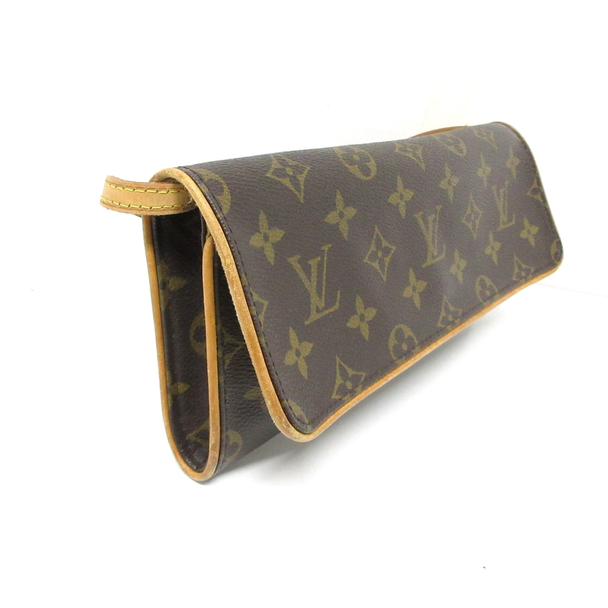 Louis Vuitton Pochette Twin  Canvas Shoulder Bag ()