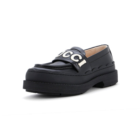 Women's Ornella Logo Loafers Leather