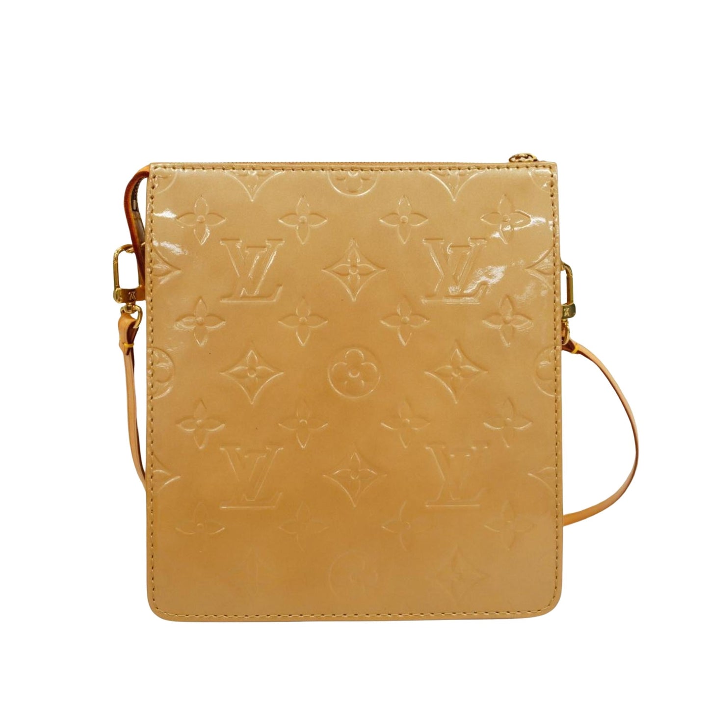 Louis Vuitton Mott  Patent Leather Shoulder Bag ()