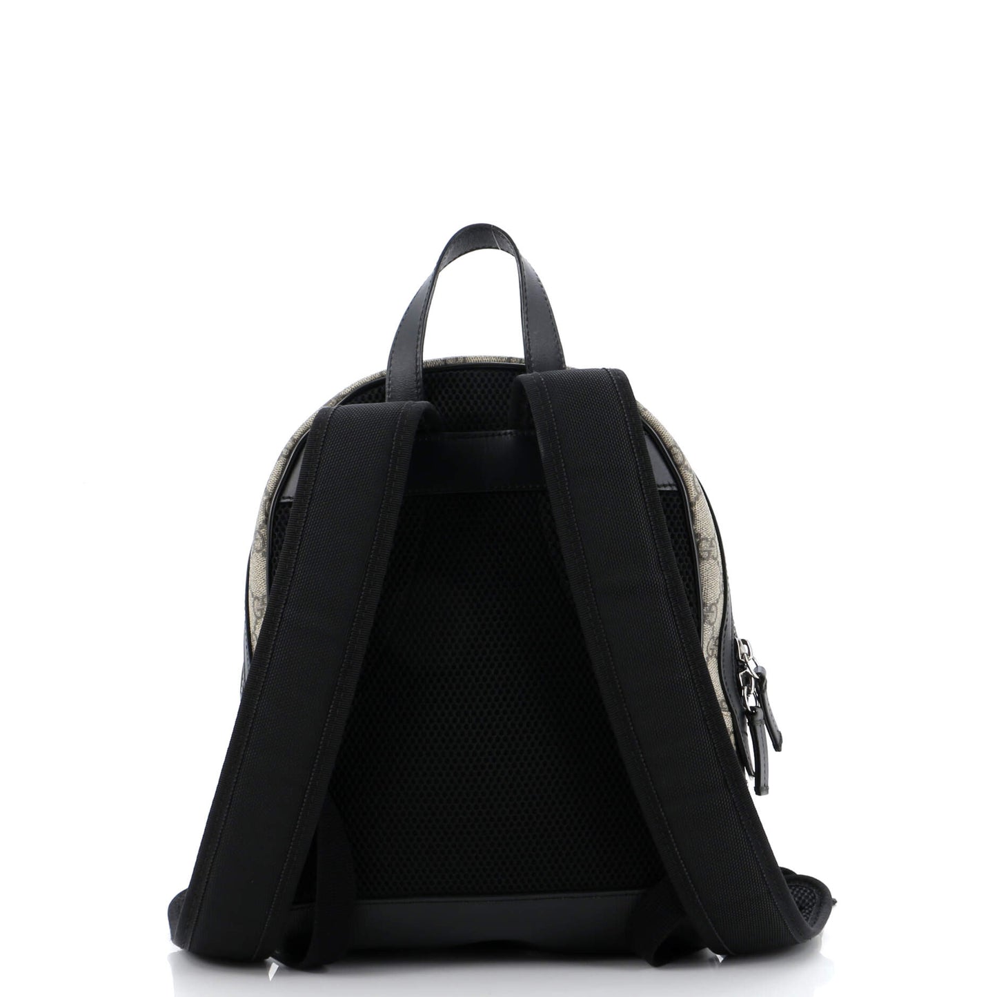 Zip Pocket Backpack GG Coated Canvas Small