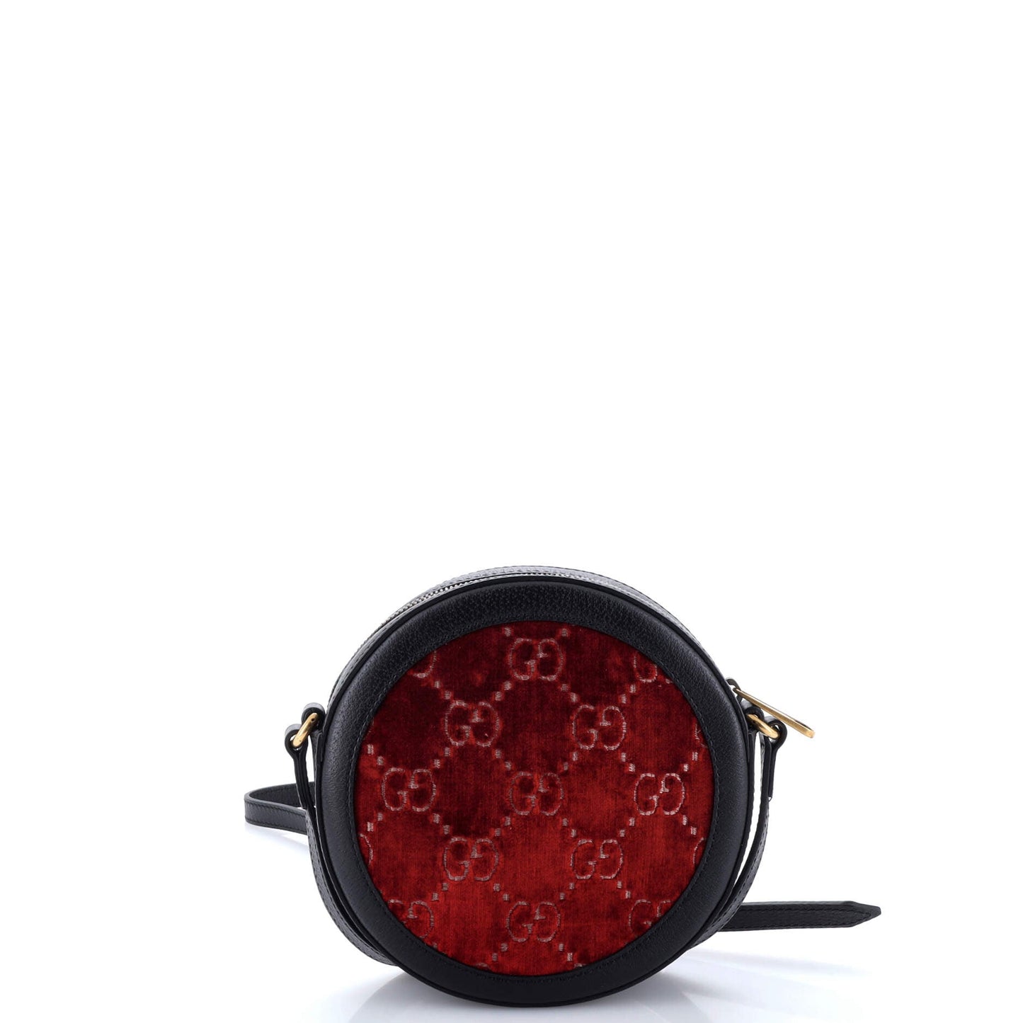 Ophidia Round Shoulder Bag GG Velvet Mini