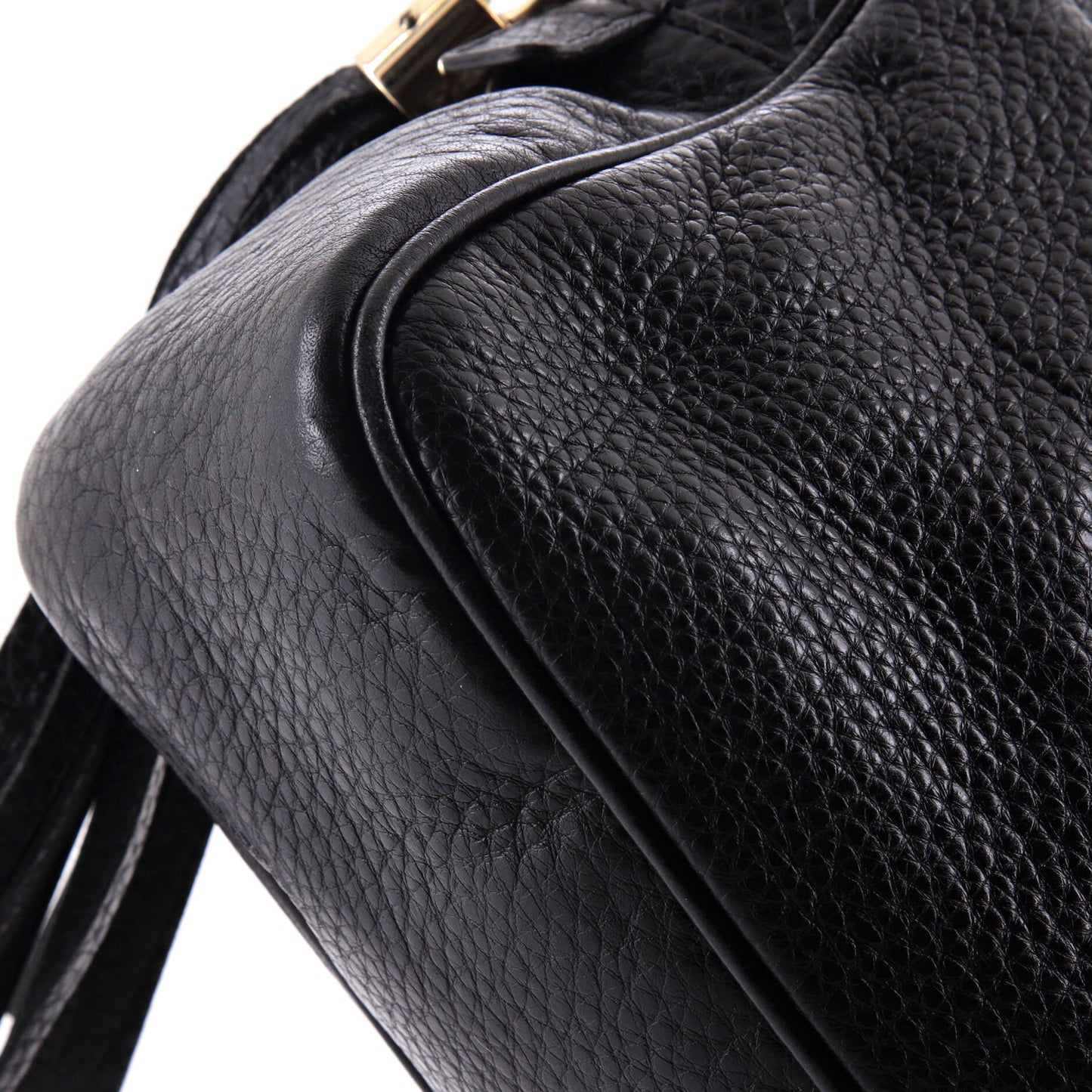 Soho Chain Zip Shoulder Bag Leather Small