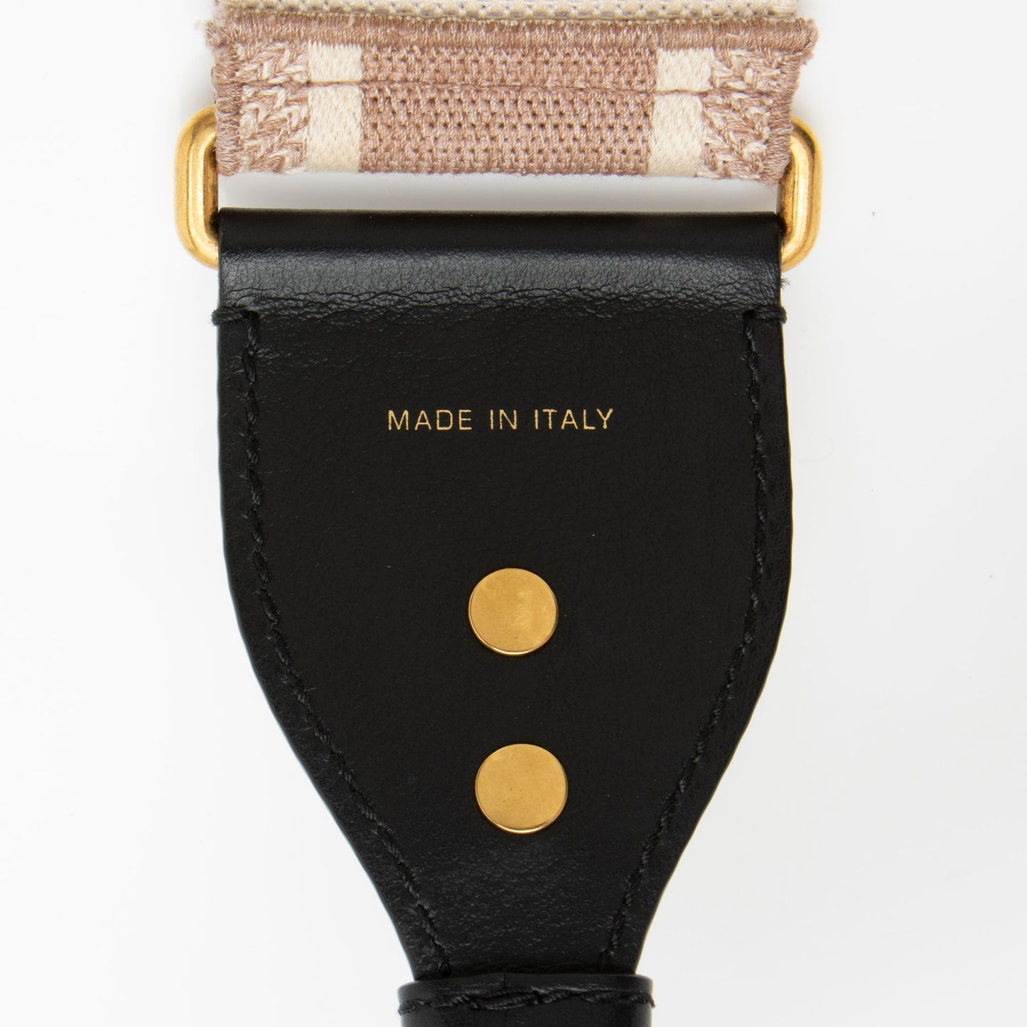 Dior Embroidered Oblique Shoulder Strap