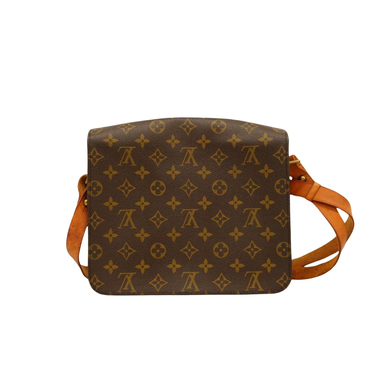 Louis Vuitton Cartouchière  Canvas Shoulder Bag ()