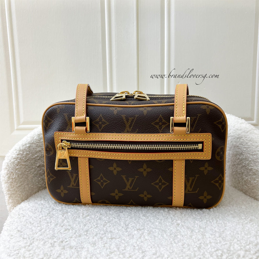 LV Cite Handbag in Monogram Canvas and GHW