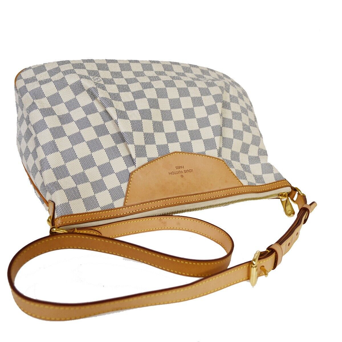 Louis Vuitton Siracusa  Canvas Shoulder Bag ()