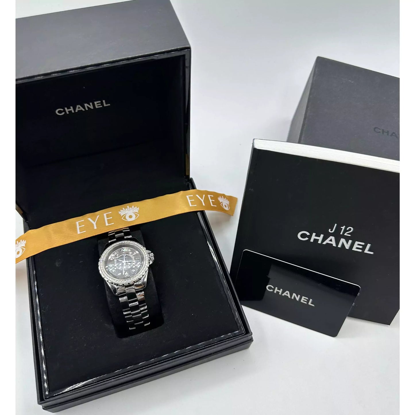 CHANEL J12 DIAMONDS BEZEEL WATCH