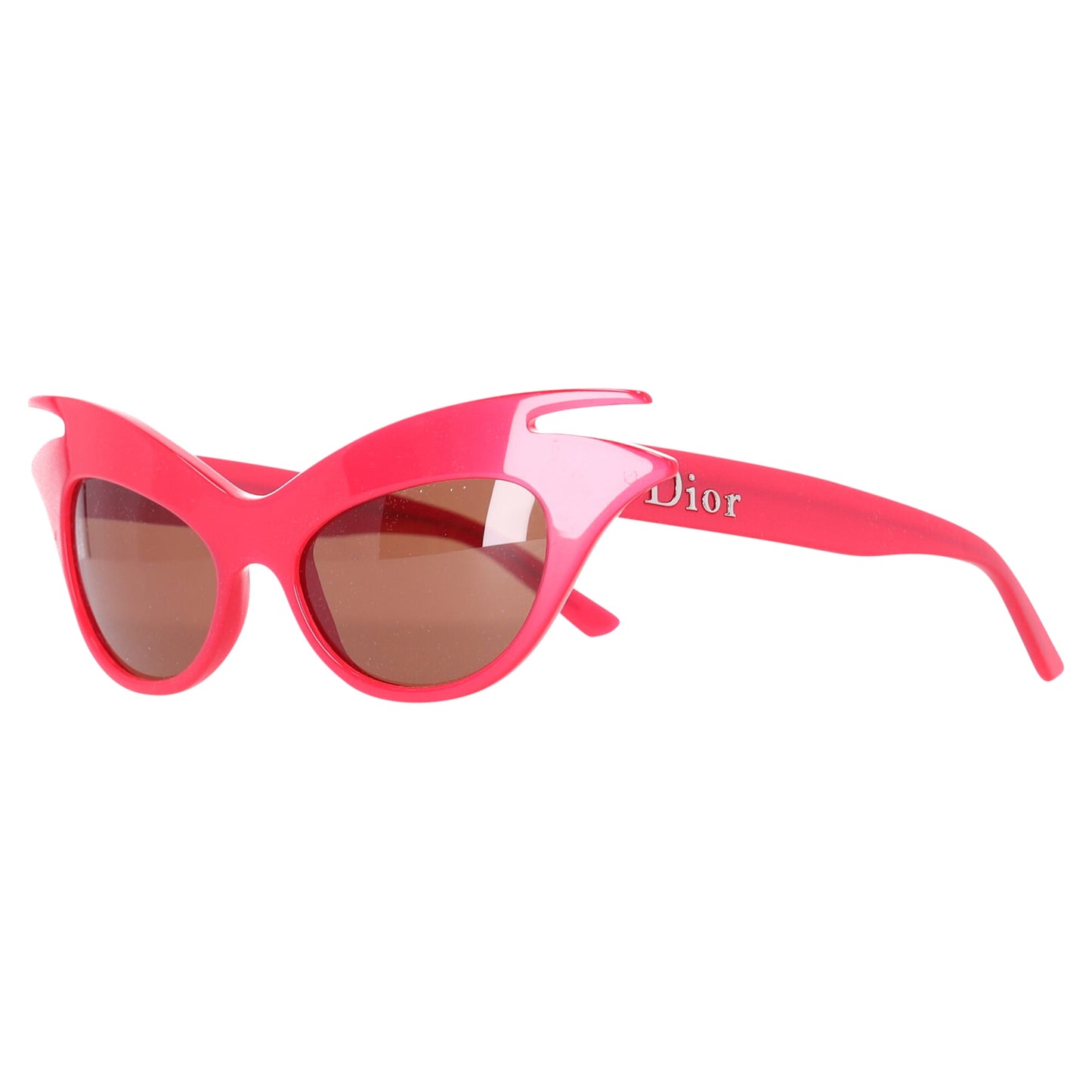 Miss Dior Cherie Limited Edition Cat Eye Sunglasses in Red Acetate