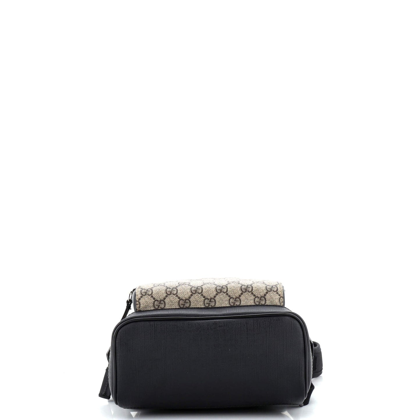 Zip Pocket Backpack GG Coated Canvas Small