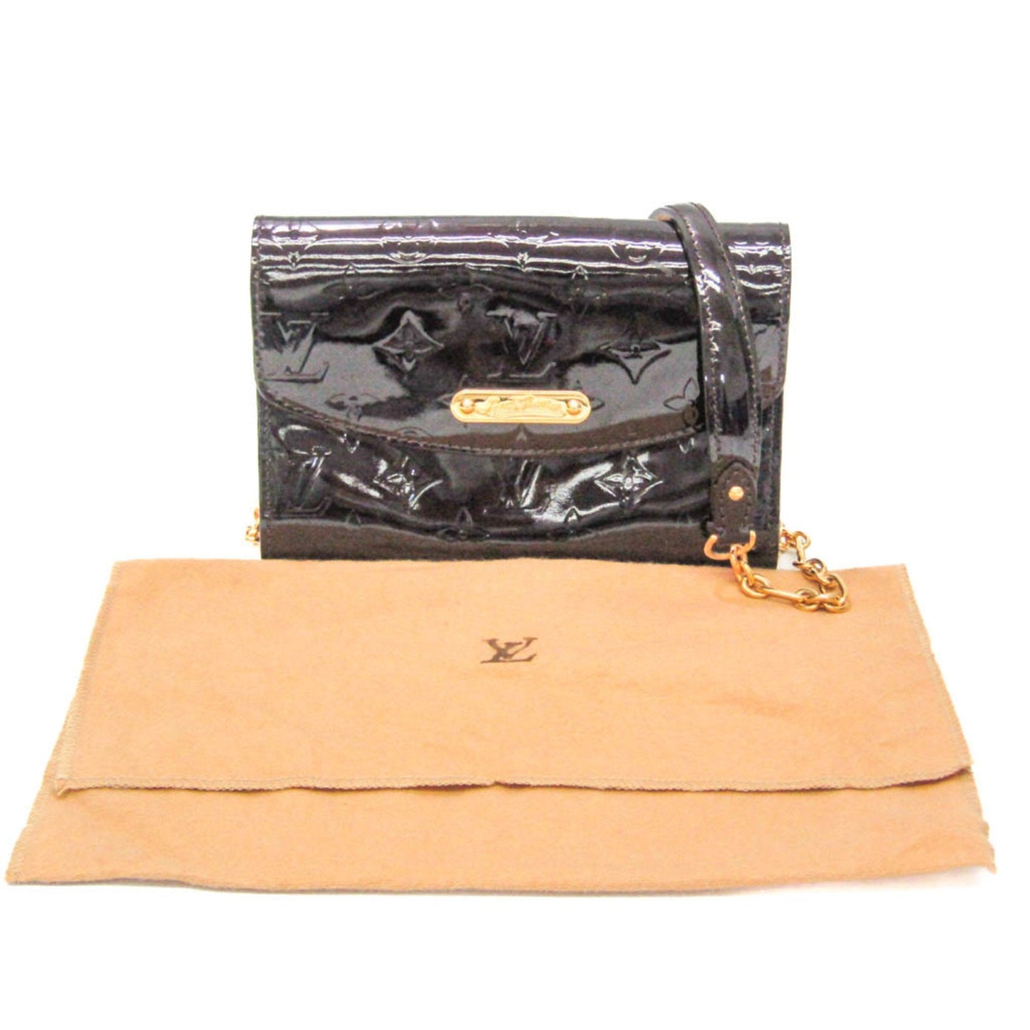 Louis Vuitton Bel Air  Patent Leather Shoulder Bag ()