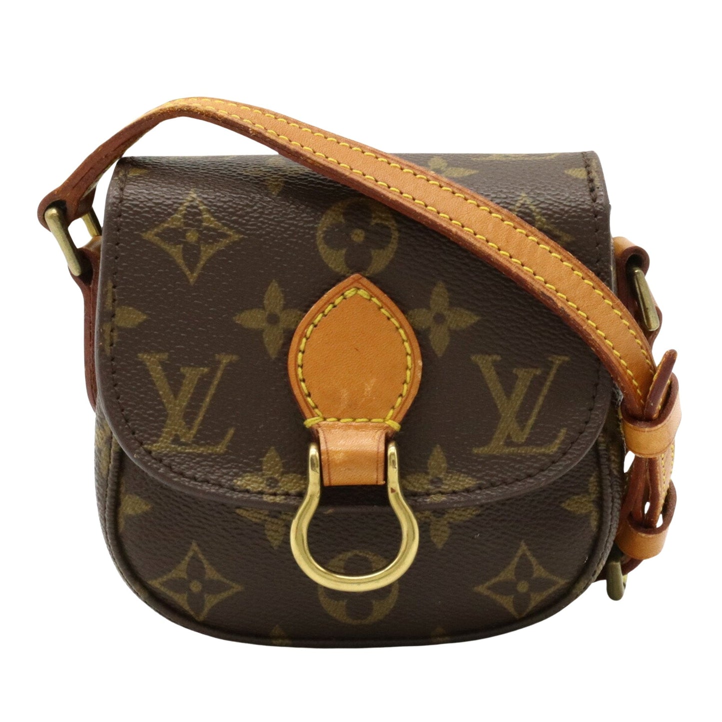 Louis Vuitton Saint Cloud  Canvas Shoulder Bag ()