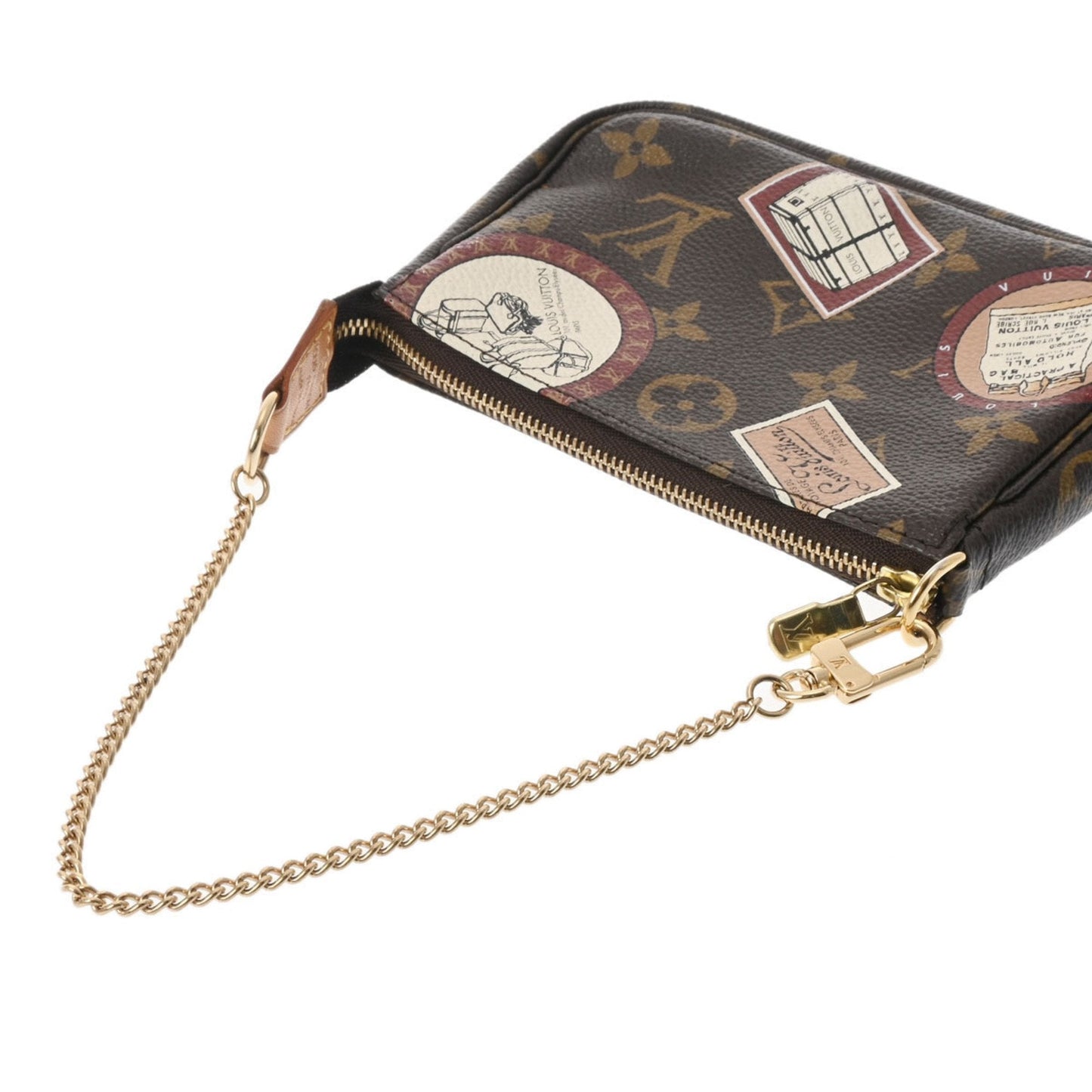 Louis Vuitton Pochette Accessoires  Canvas Shoulder Bag ()