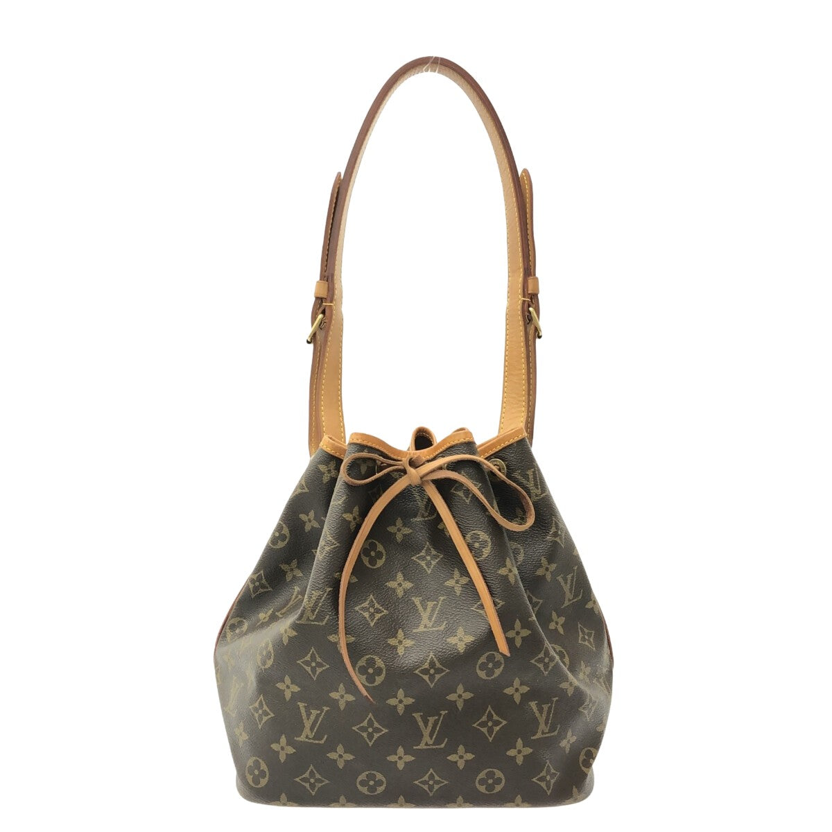 Louis Vuitton Petit Noé  Canvas Shoulder Bag ()