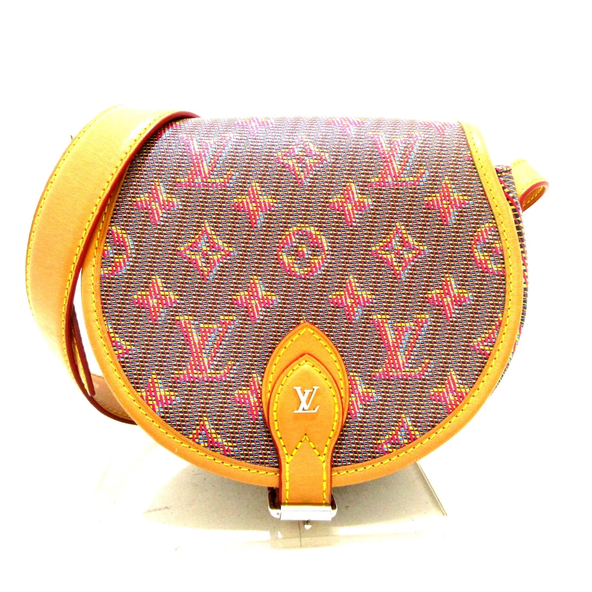 Louis Vuitton Tambourin  Canvas Shoulder Bag ()