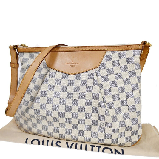 Louis Vuitton Siracusa  Canvas Shoulder Bag ()