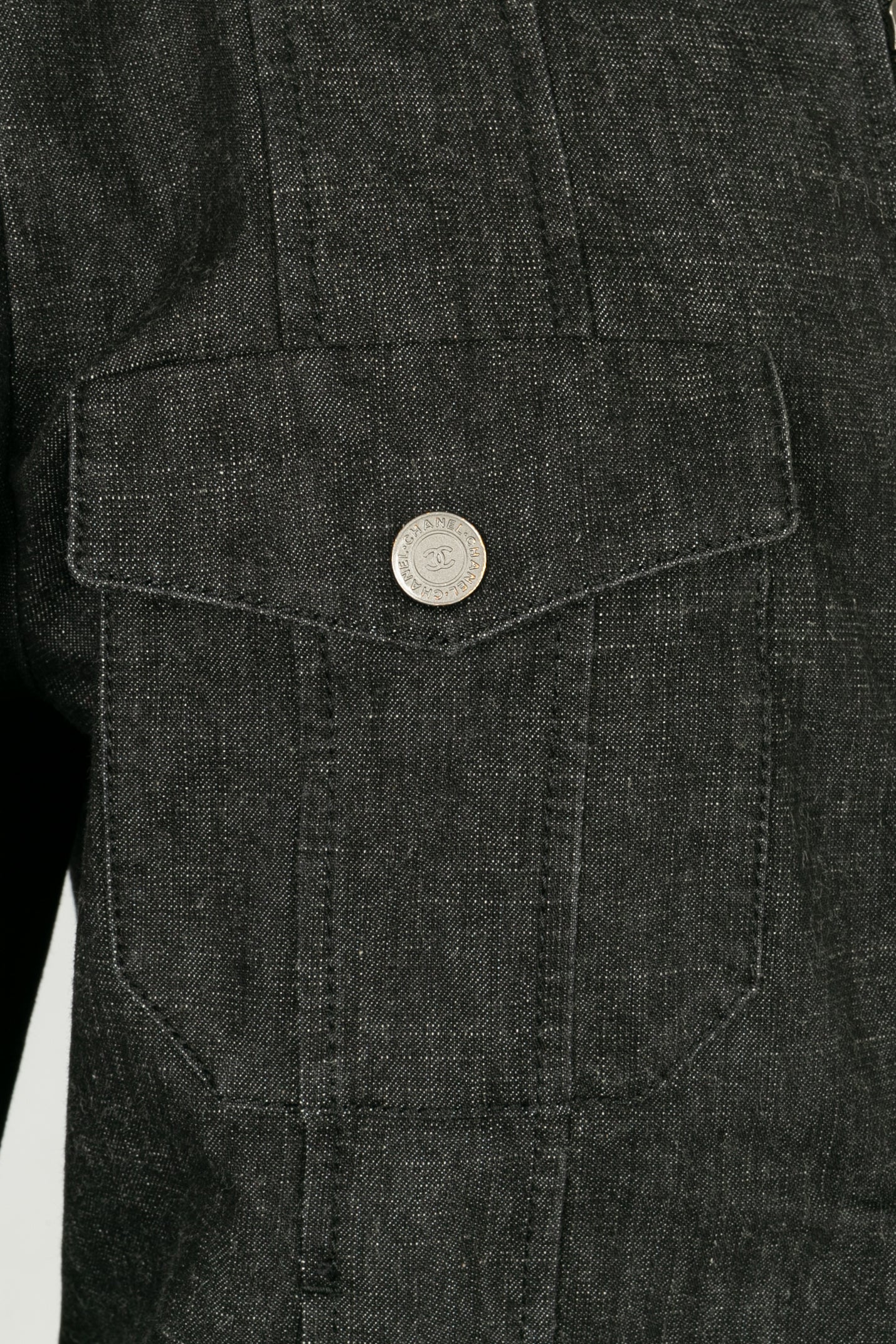 Veste en jean Chanel Automne 2003