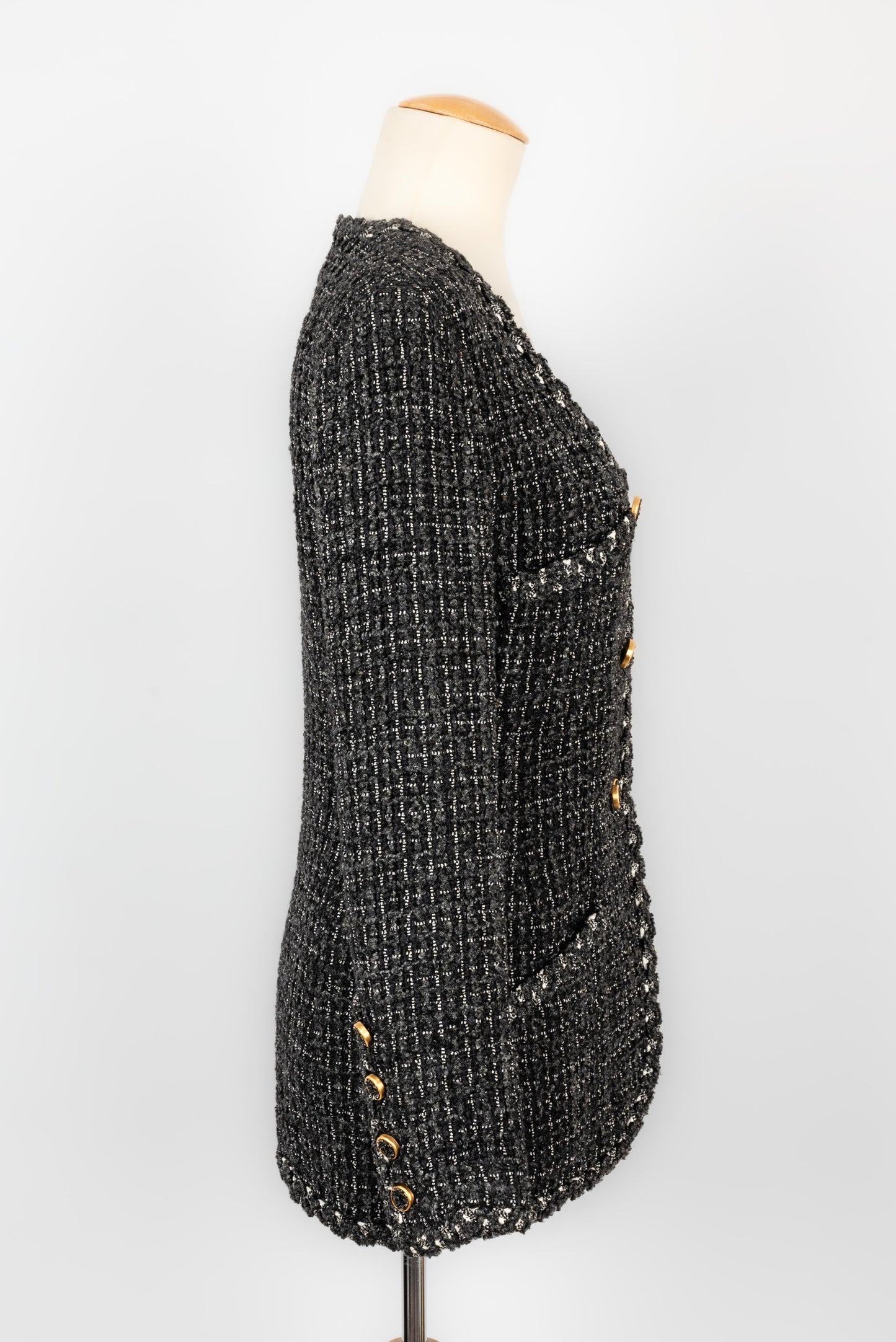 Veste en tweed Chanel 1990s