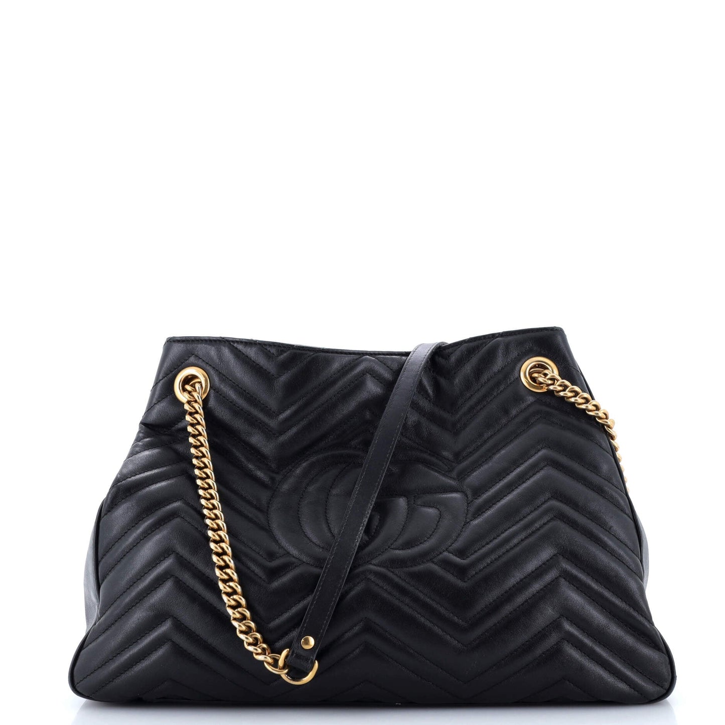 GG Marmont Chain Shoulder Bag Matelasse Leather