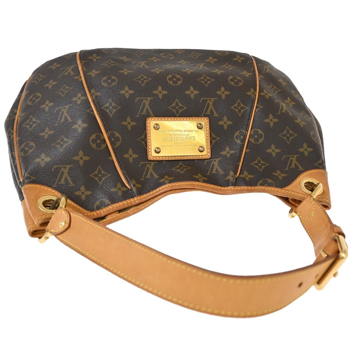 Louis Vuitton Galliera  Canvas Shoulder Bag ()