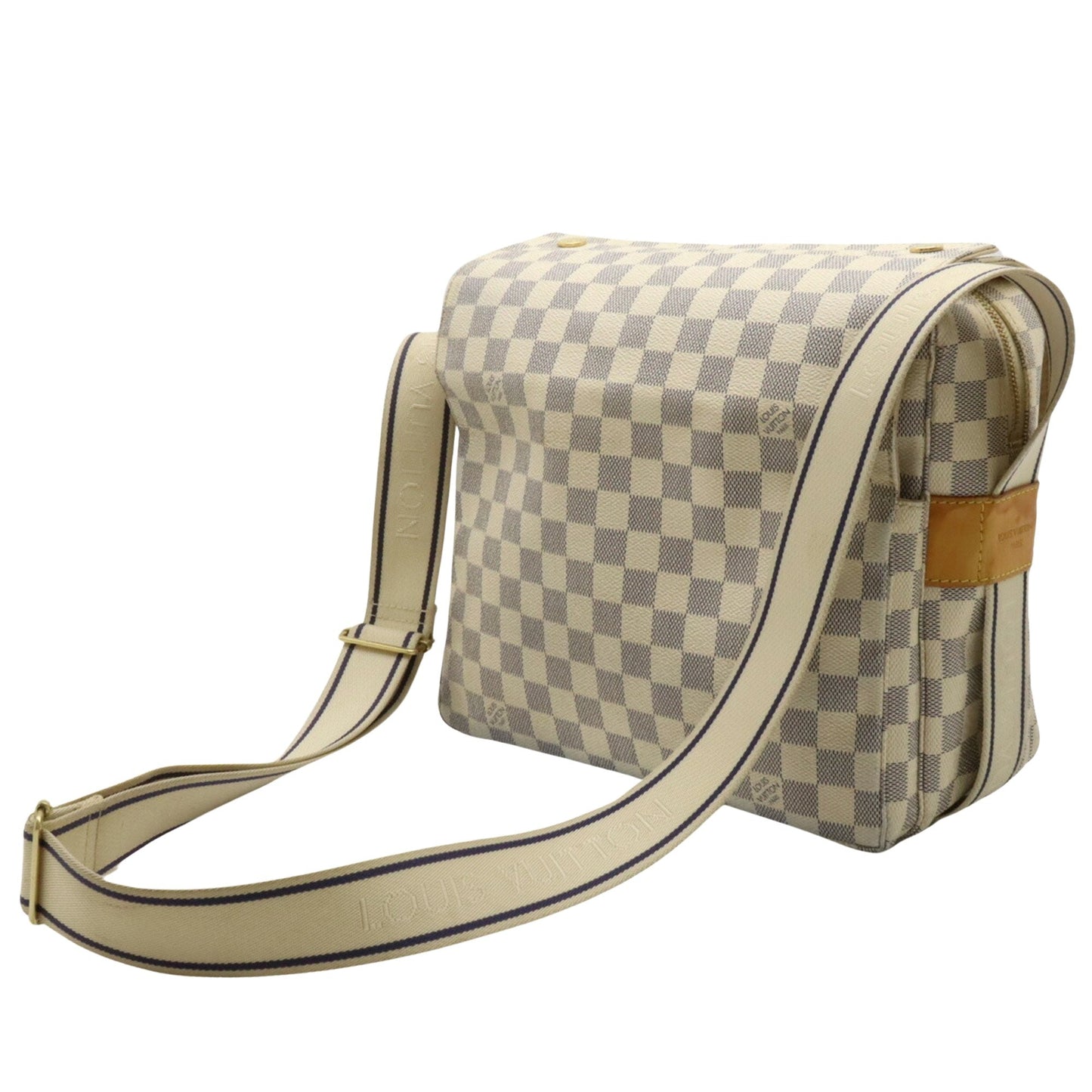 Louis Vuitton Naviglio  Canvas Shoulder Bag ()