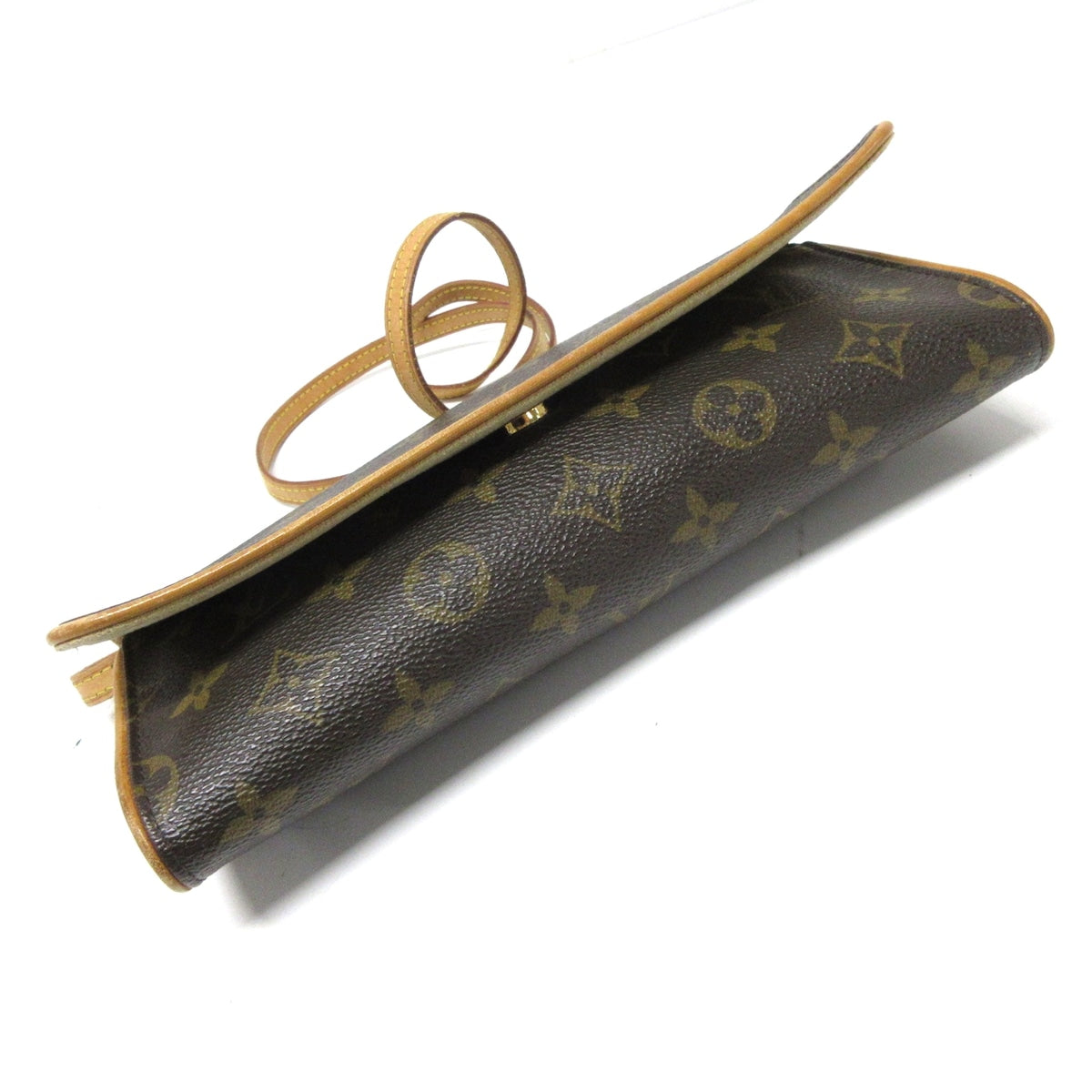 Louis Vuitton Pochette Twin  Canvas Shoulder Bag ()