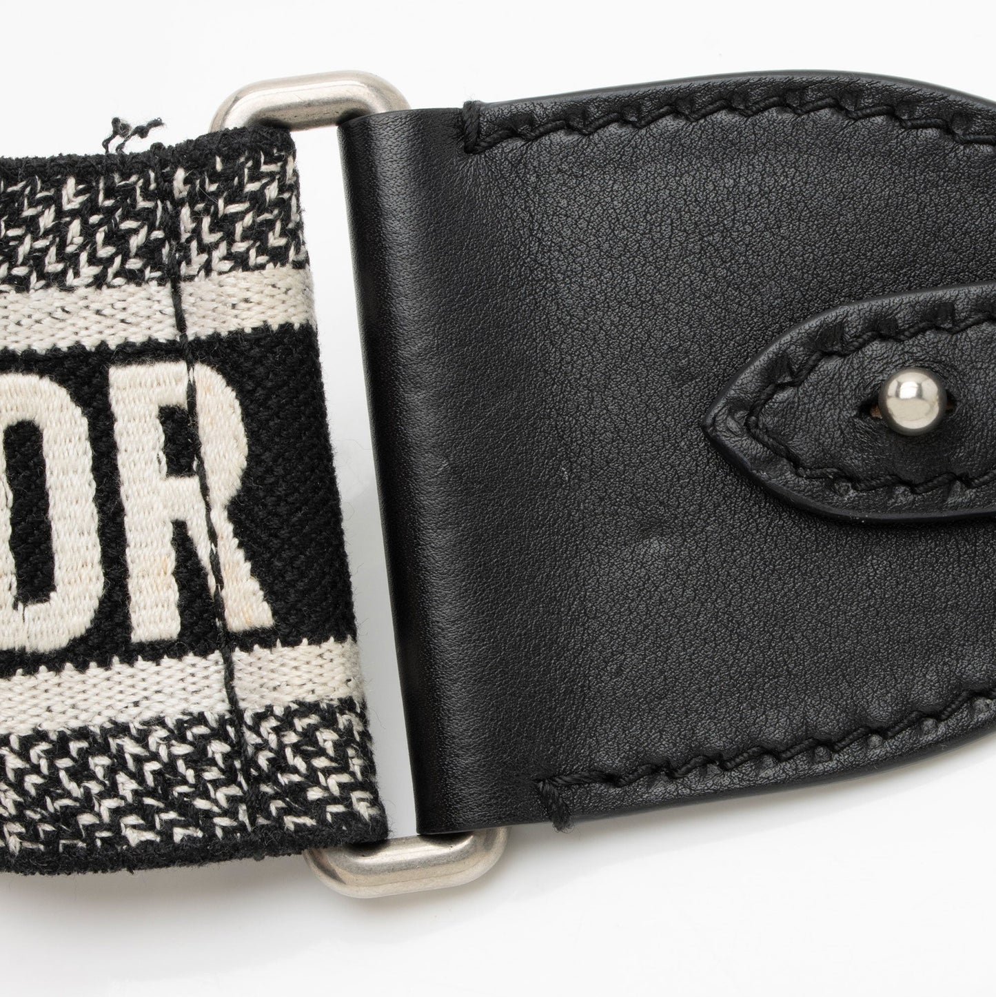 Dior Embroidered Oblique Shoulder Strap