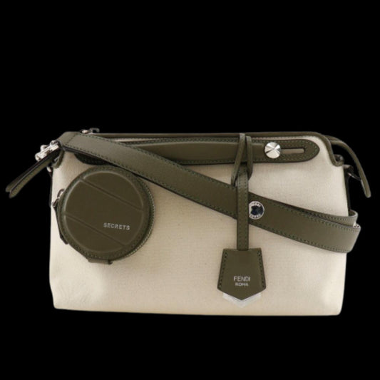 Beige Canvas Fendi By The Way
