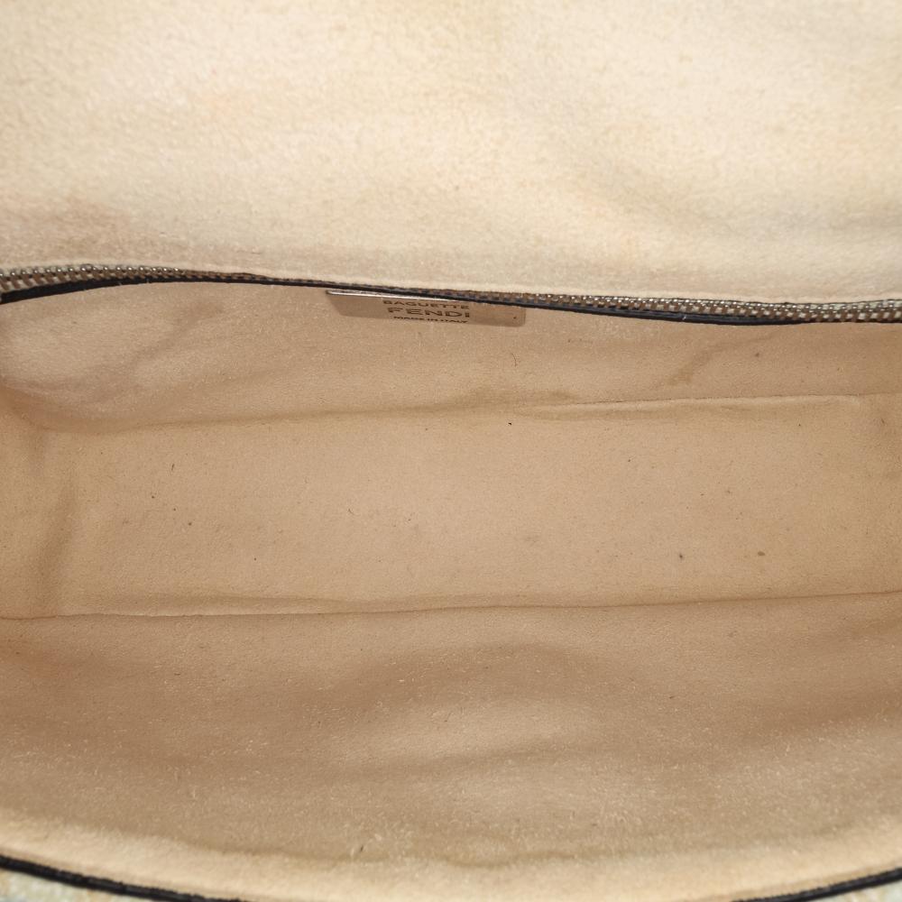 Beige Cotton Fendi Baguette