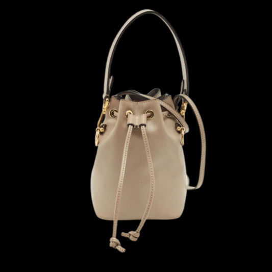 Beige Leather Fendi Mon Tresor