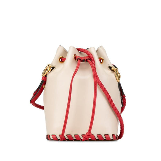 Beige Leather Fendi Mon Tresor