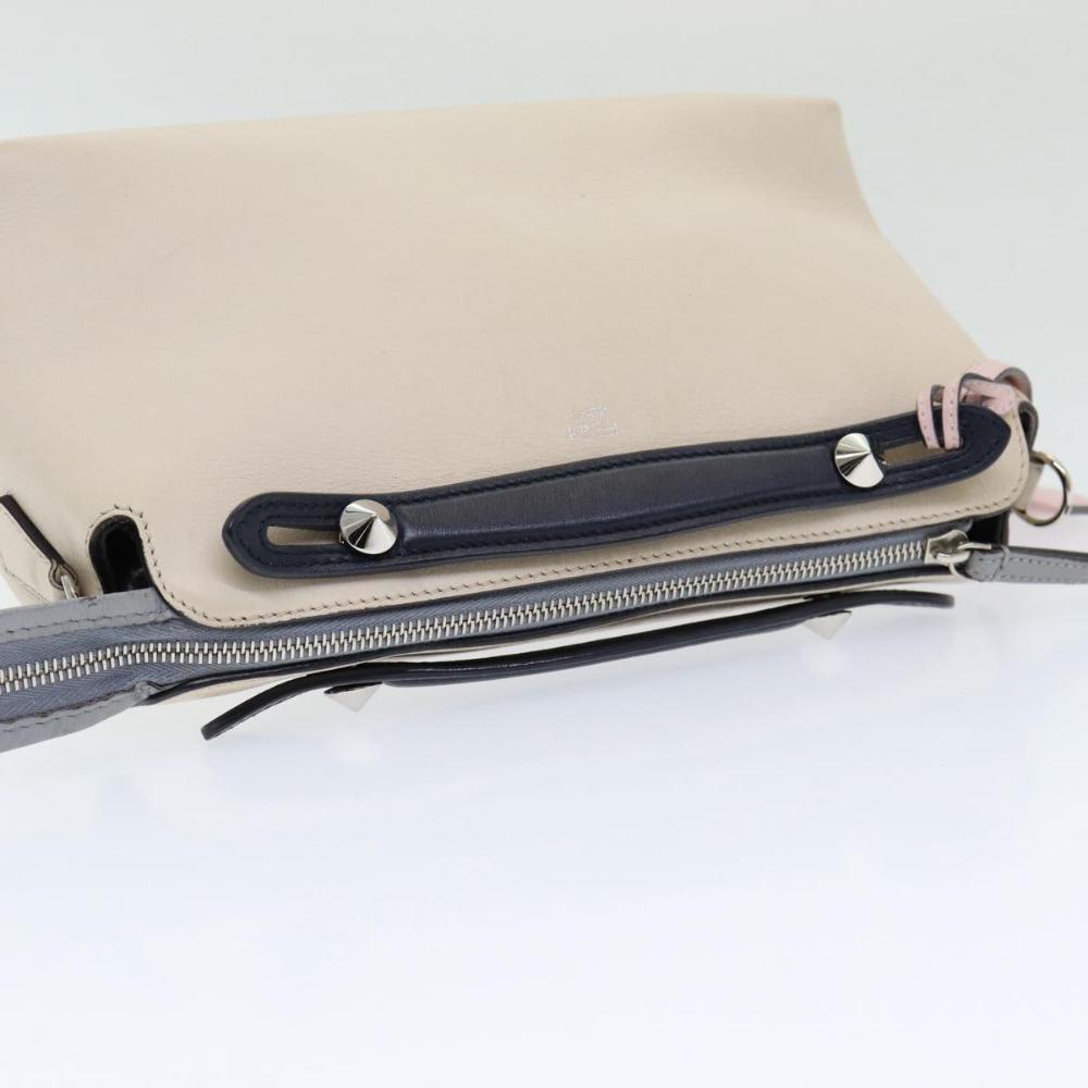 Beige Leather Fendi By The Way
