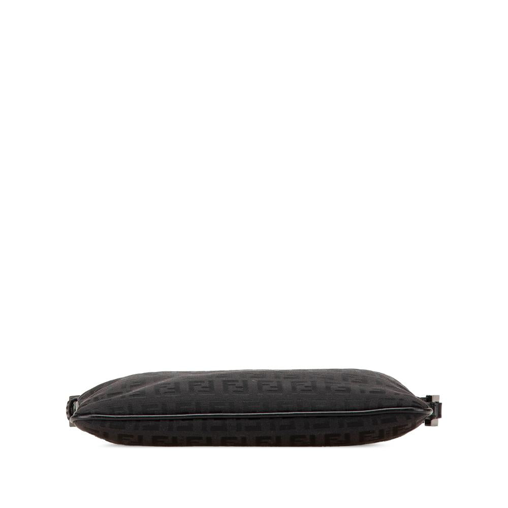 Black Canvas Fendi Crossbody Bag