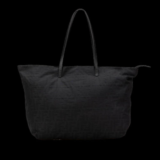 Black Canvas Fendi Tote