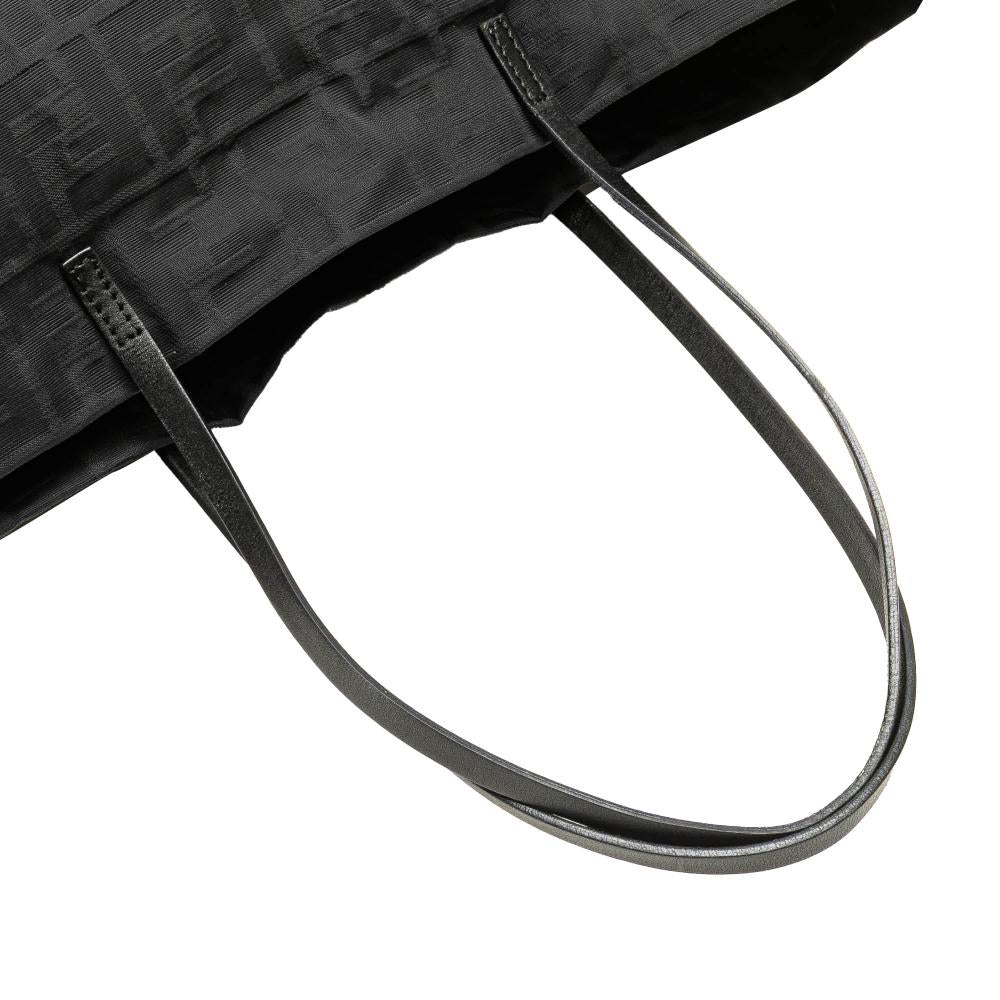 Black Canvas Fendi Tote